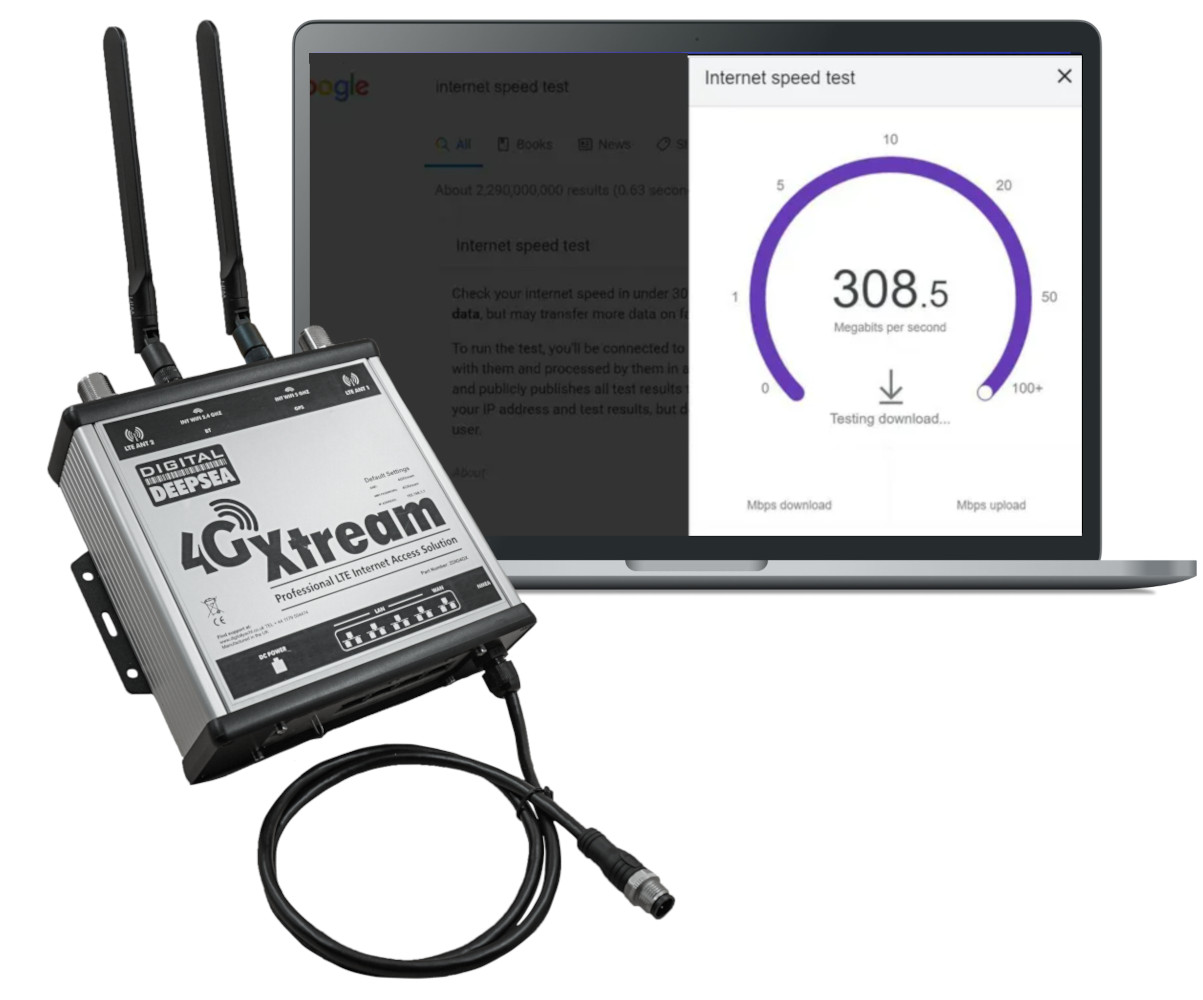 4G Xtream Speed Result